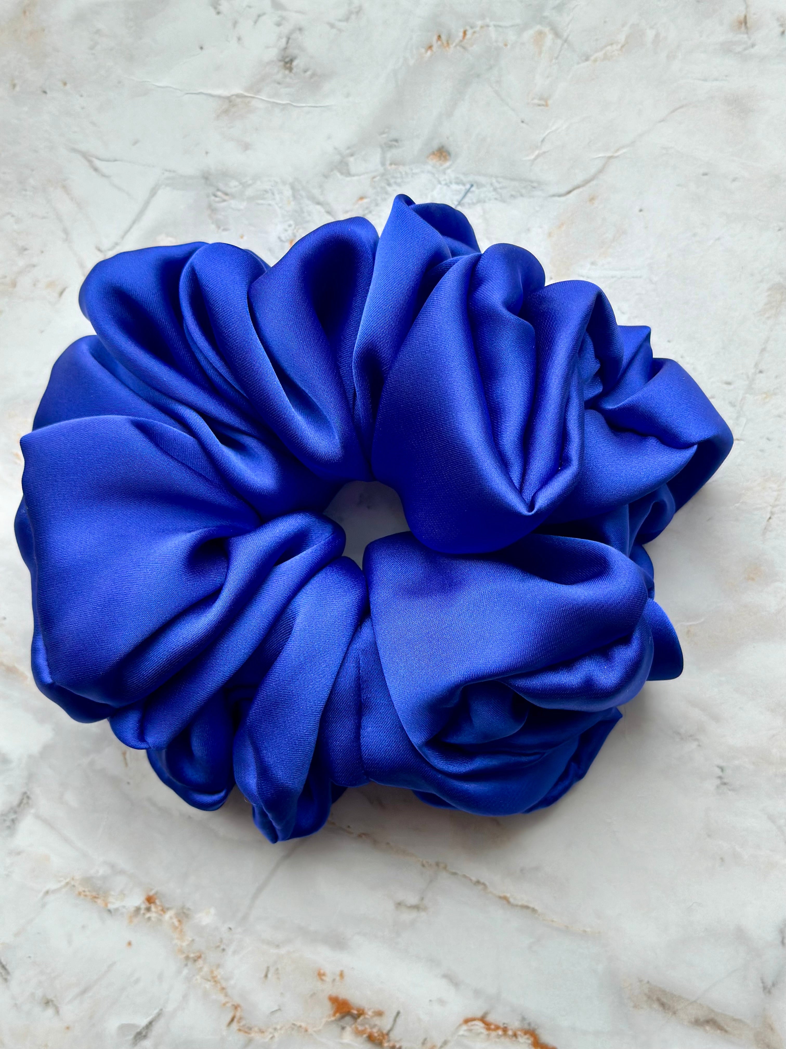 Royal Blue Satin