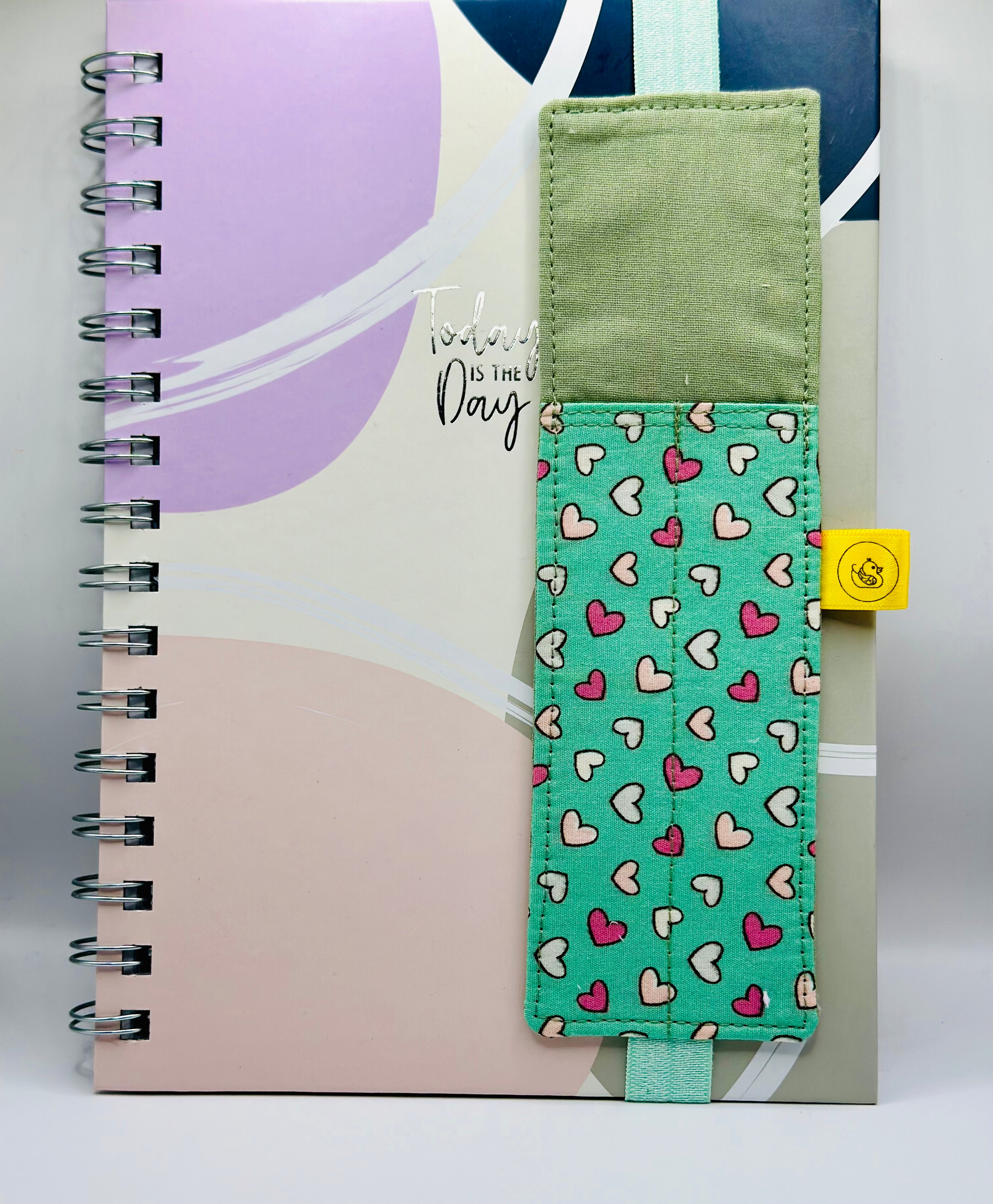 Elastic Notebook Double Pen Holder