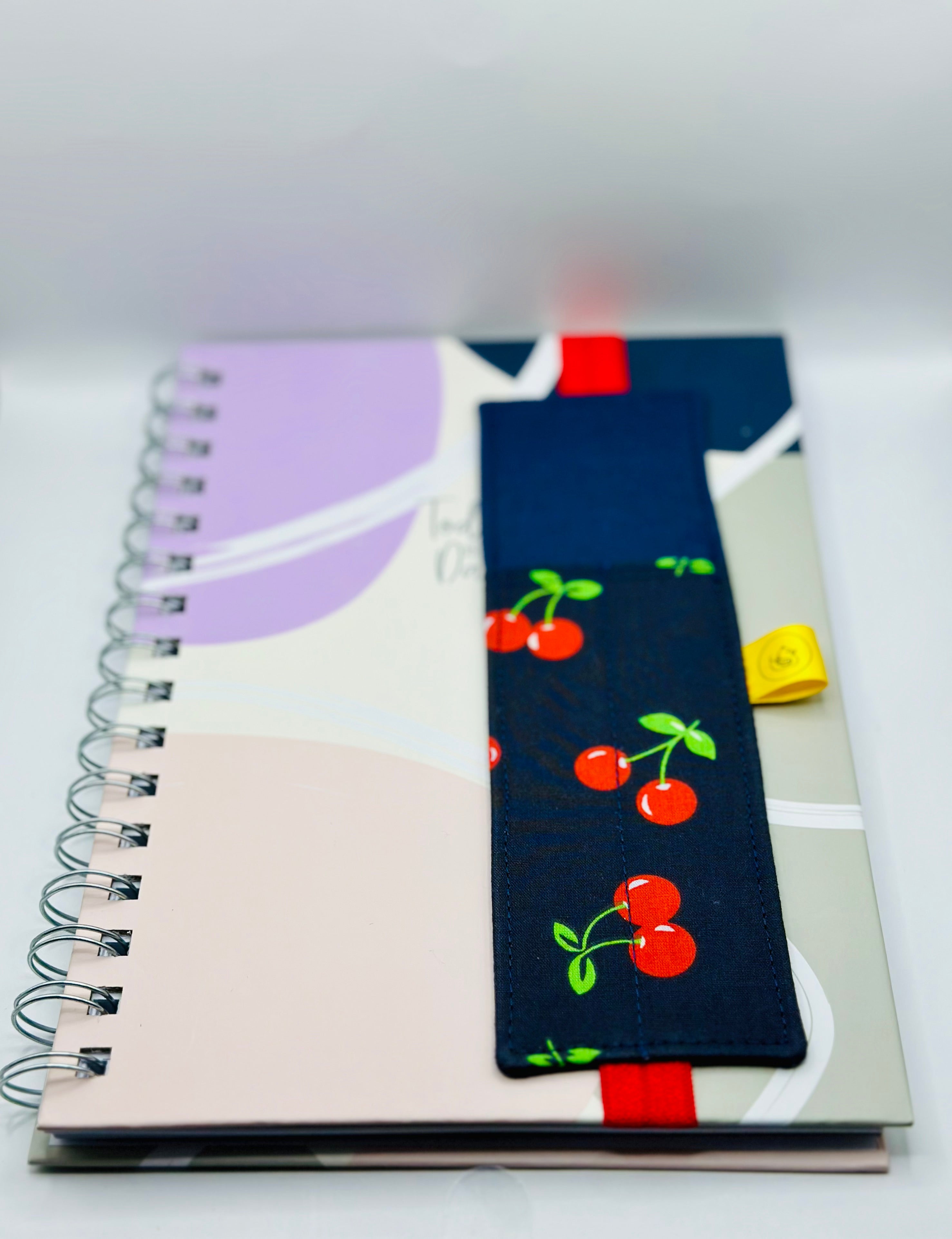 Elastic Notebook Double Pen Holder