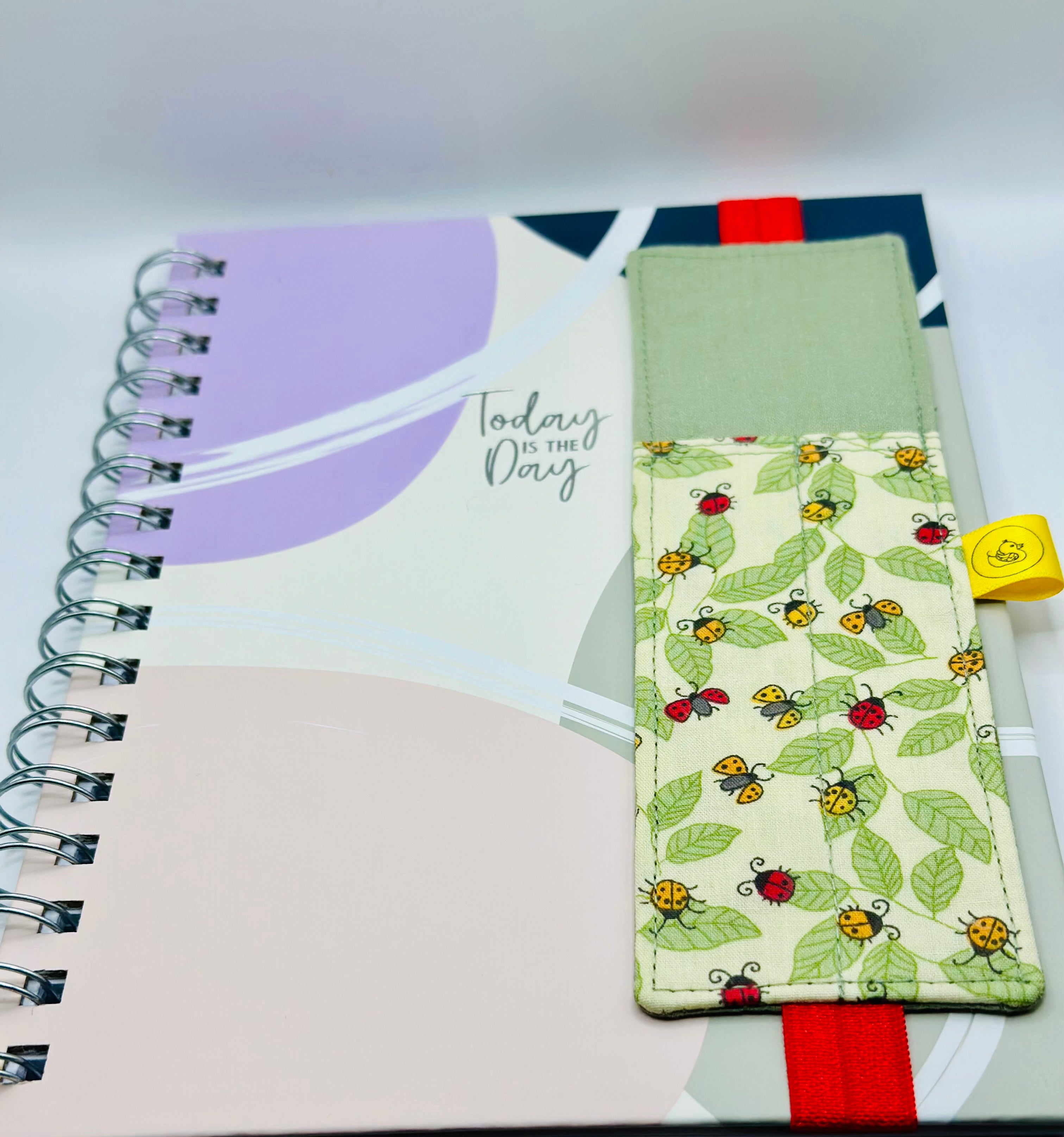 Elastic Notebook Double Pen Holder