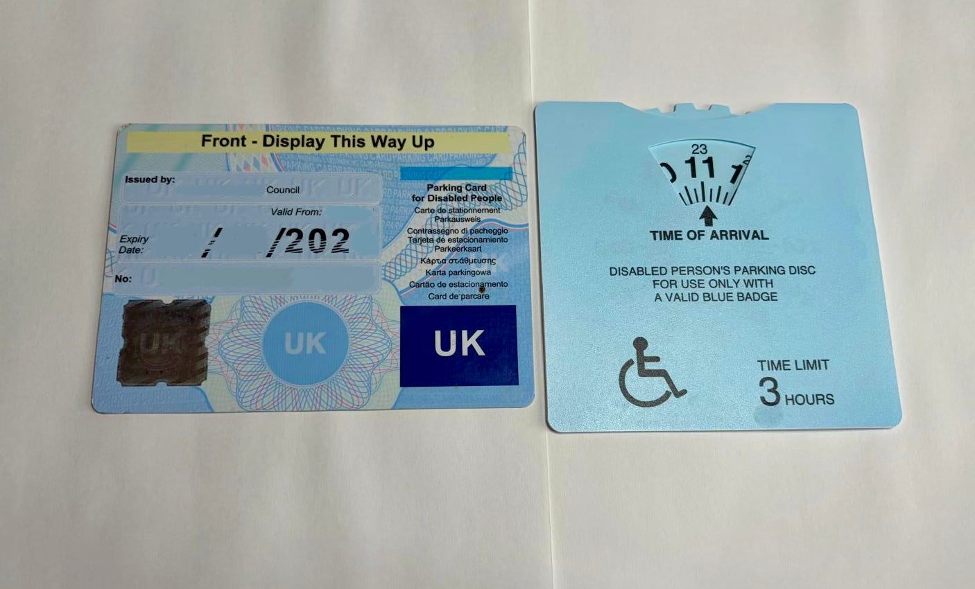 Building Blocks Disabled Badge Holder