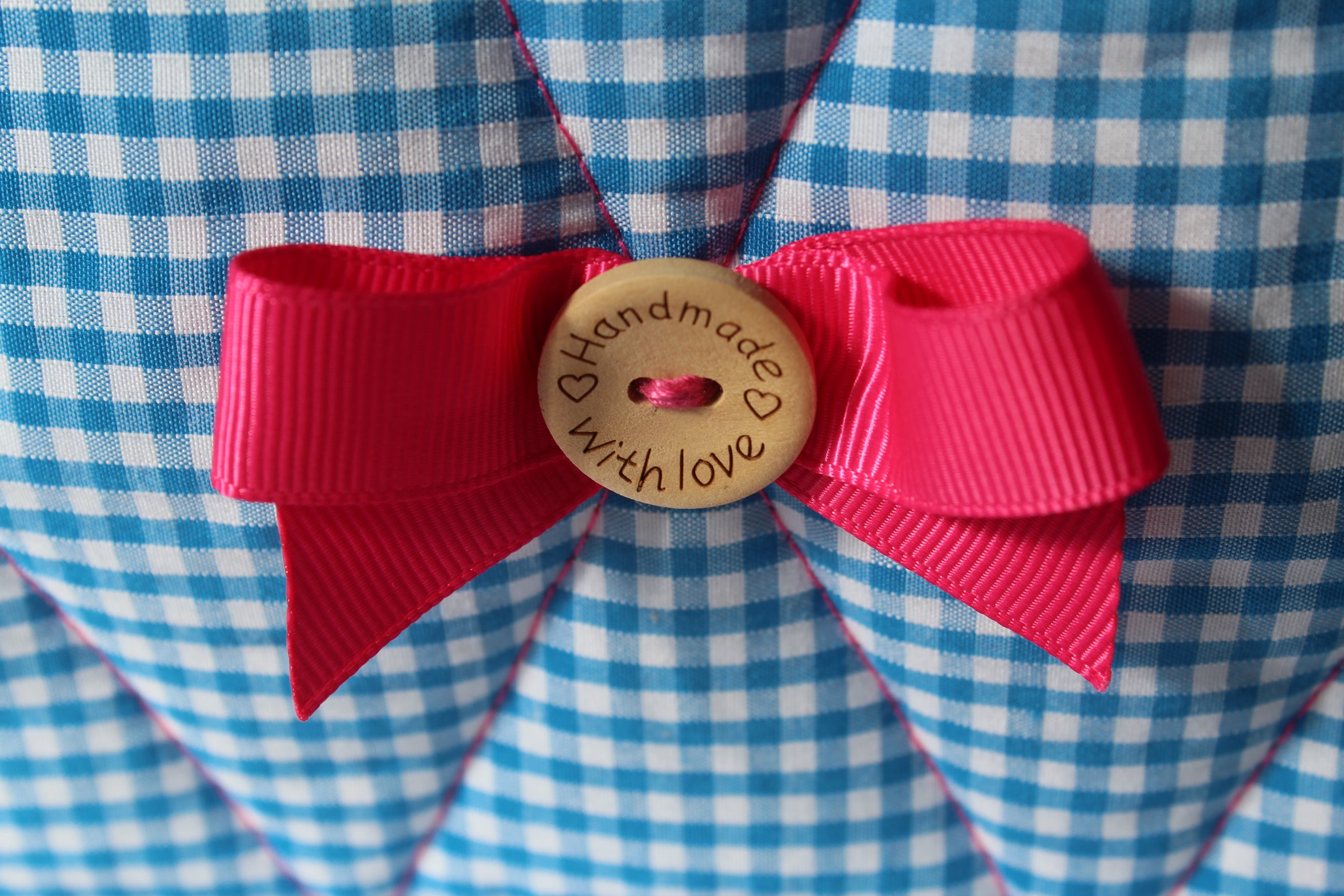 Blue Picnic Box cosmetic carry all makeup bag Large