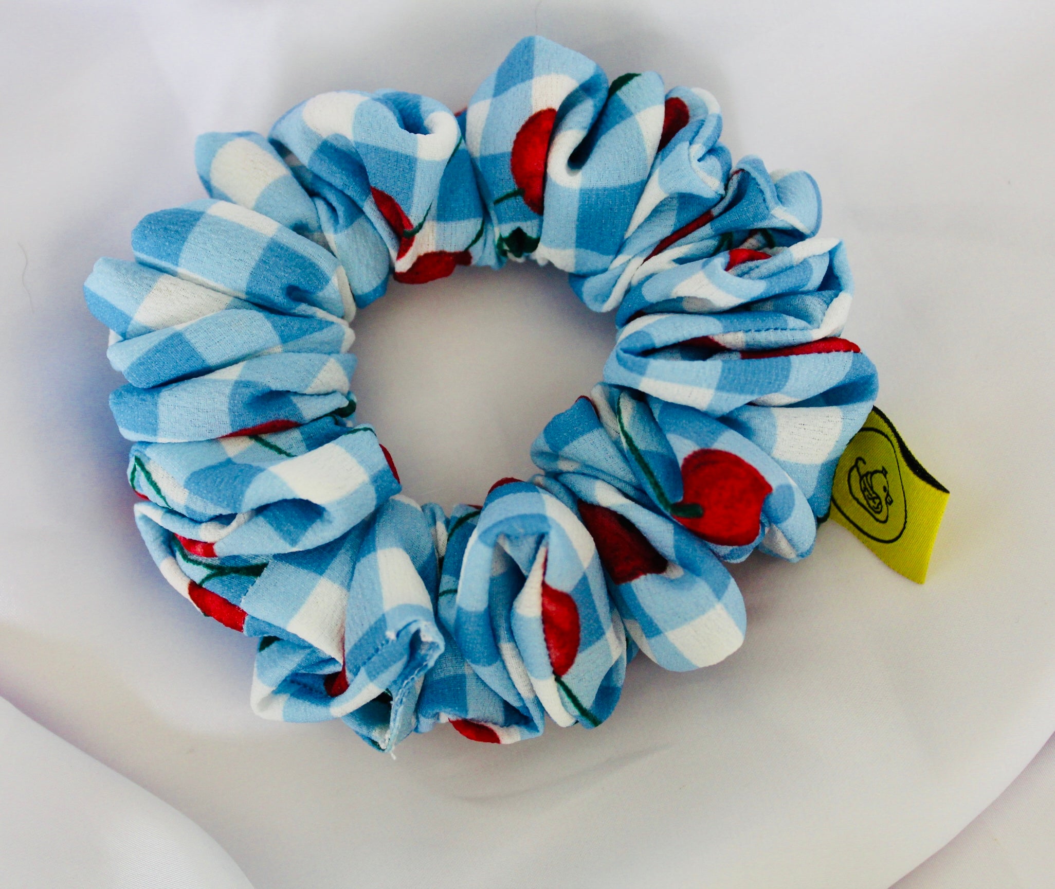 Cherry Picnic Regular Hair Scrunchie