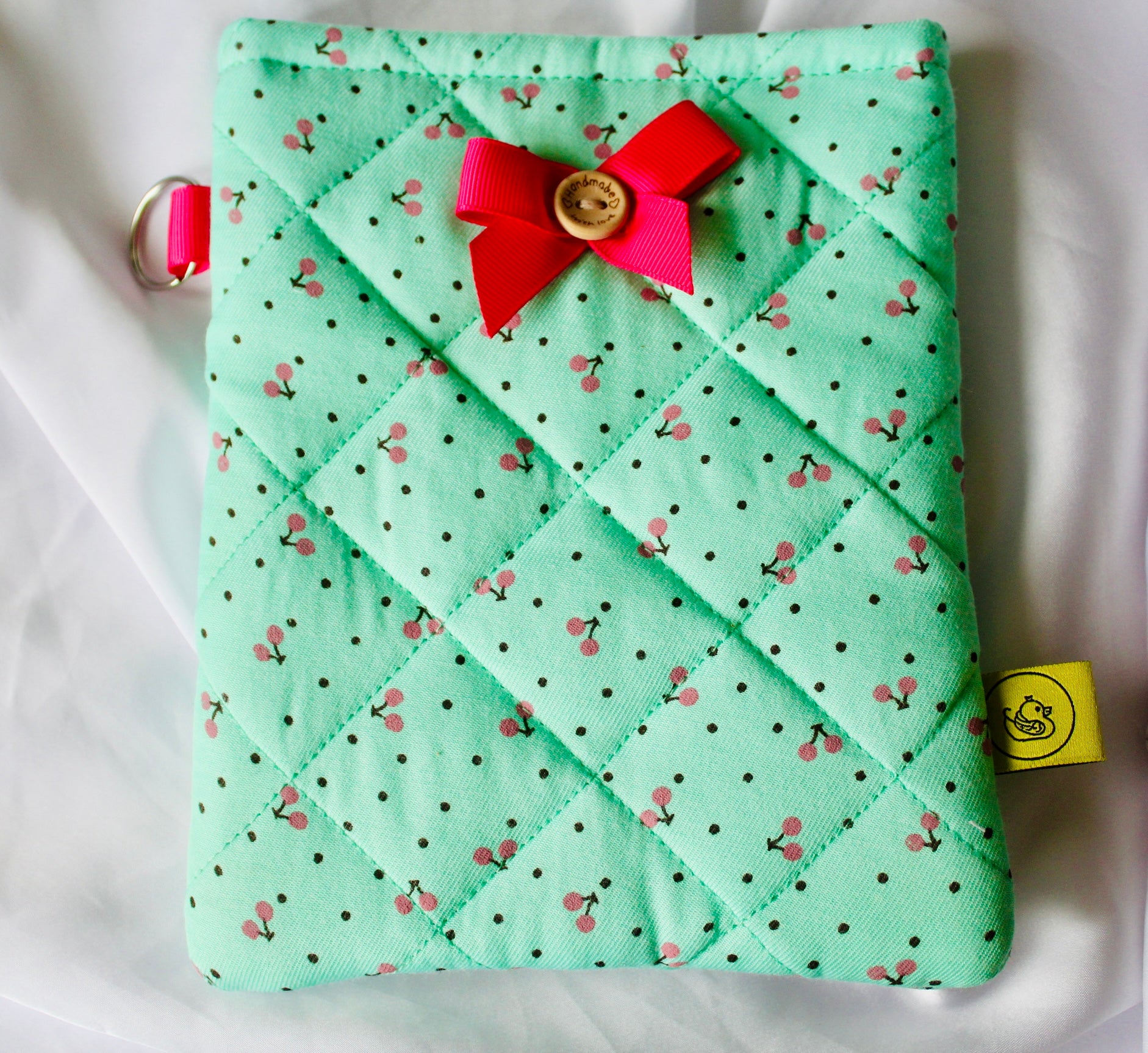 Green Cherry Kindle Cover