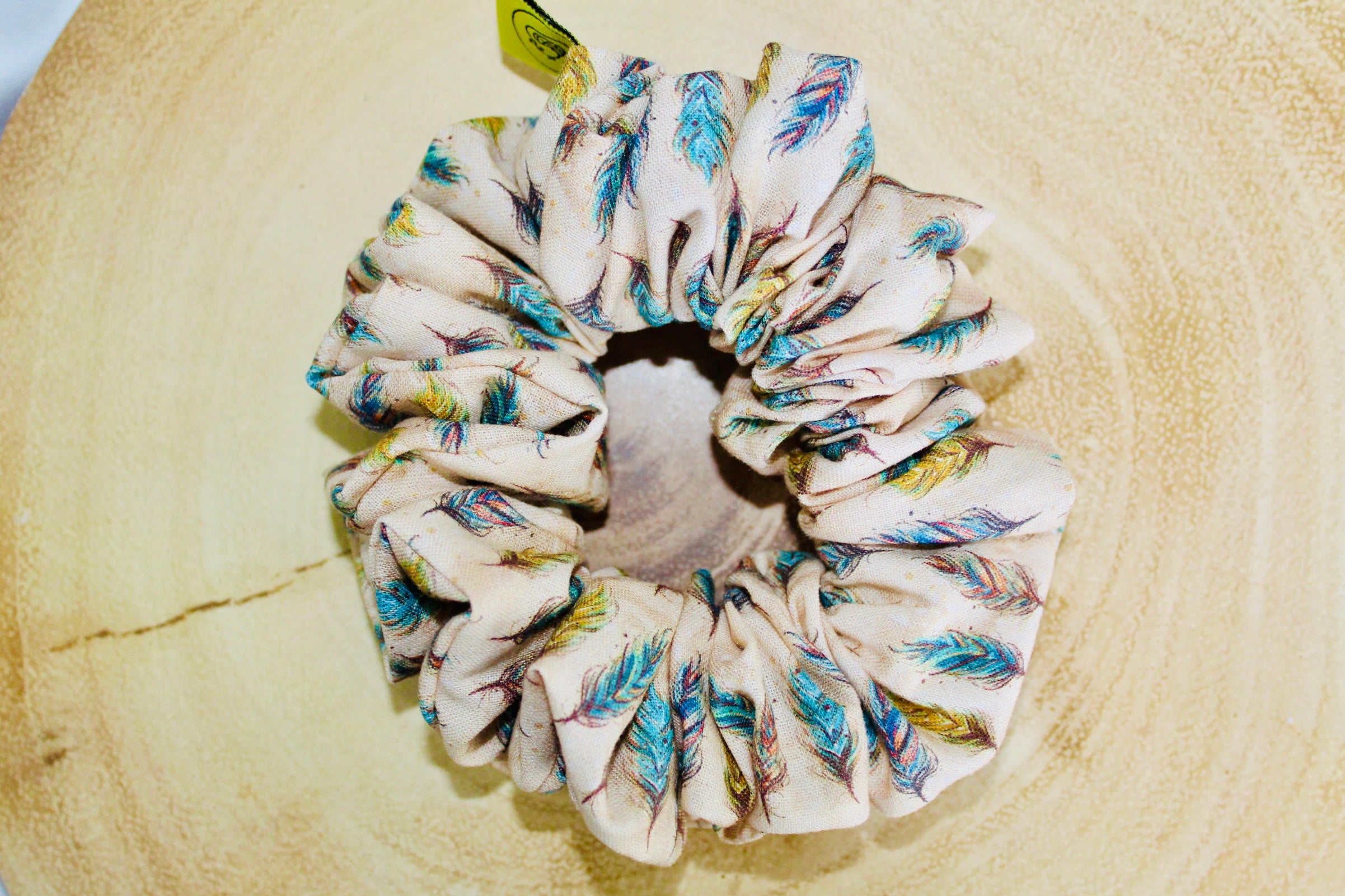 Light as a feather Large hair scrunchie