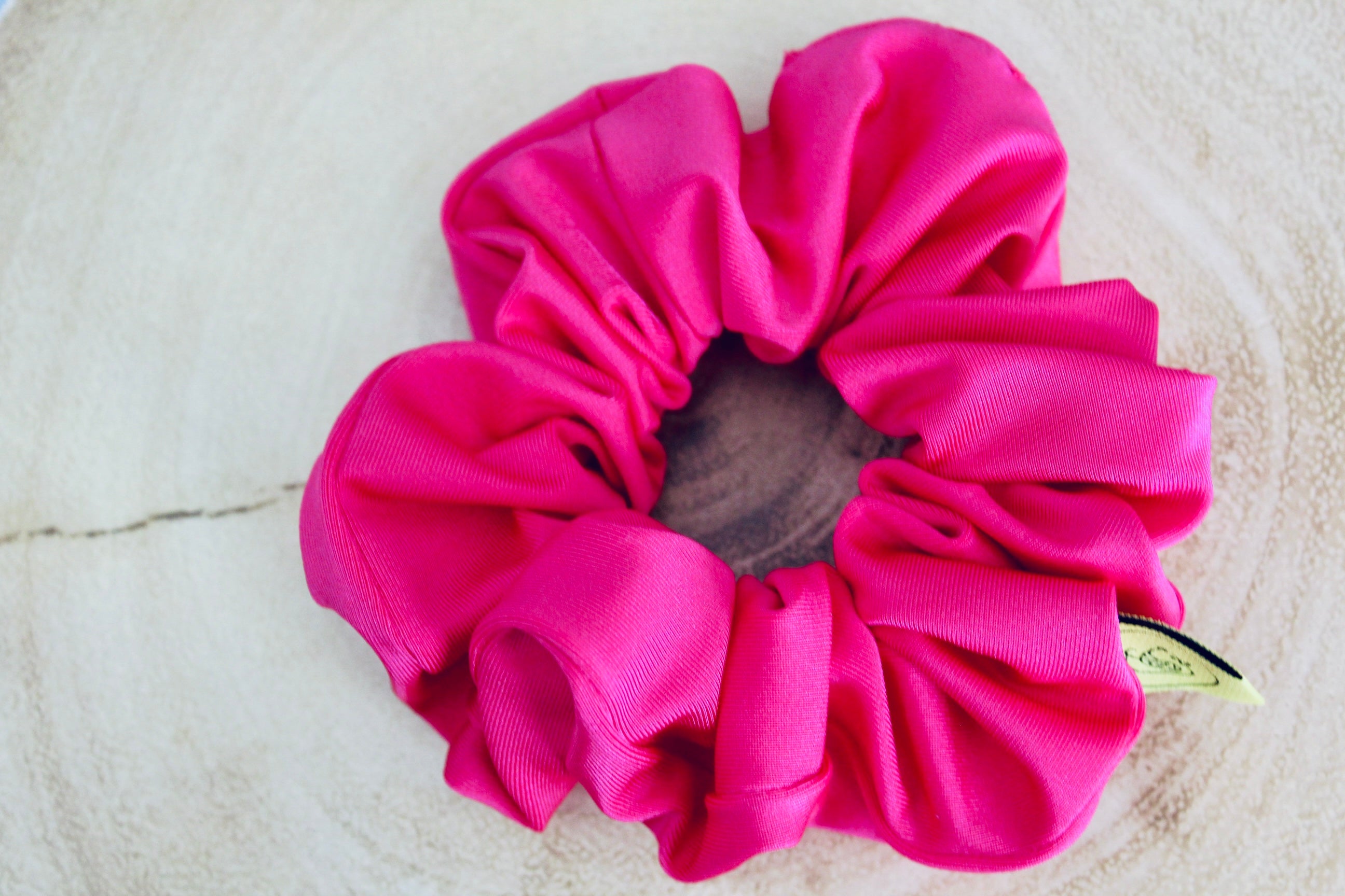 Pink Large Active Scrunchie