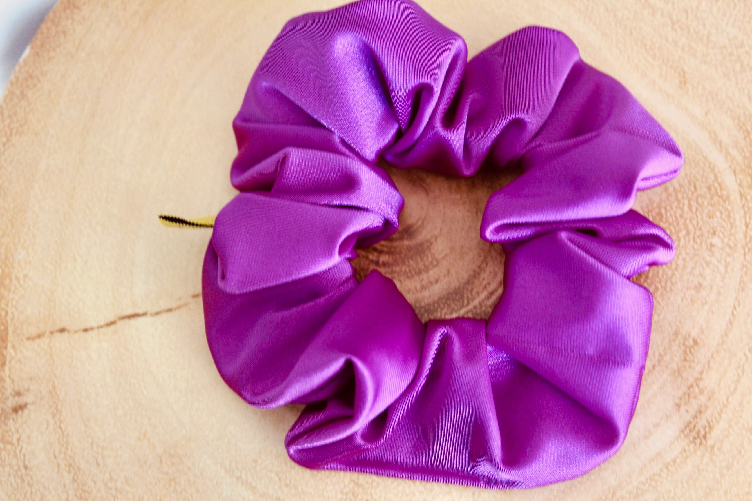 Purple Large Active Scrunchie