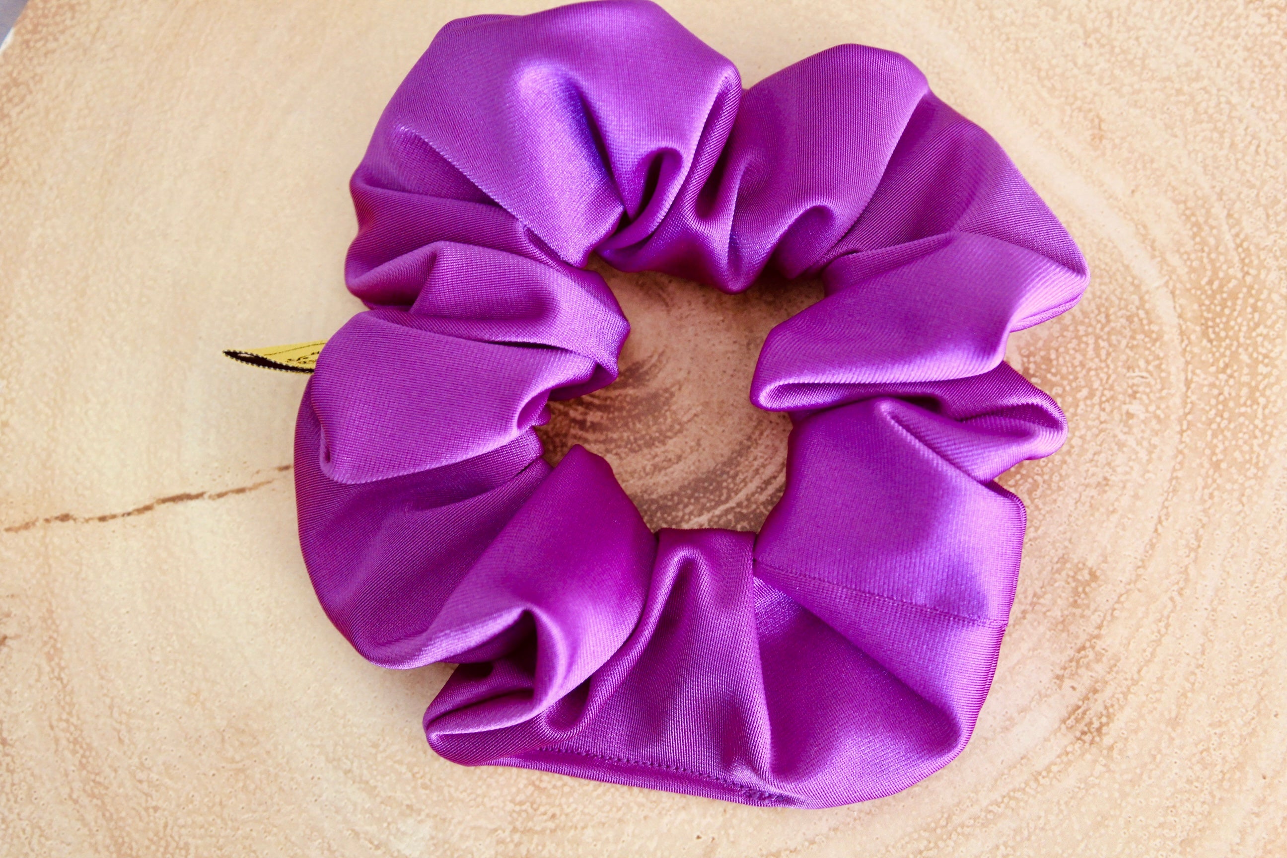 Purple Large Active Scrunchie