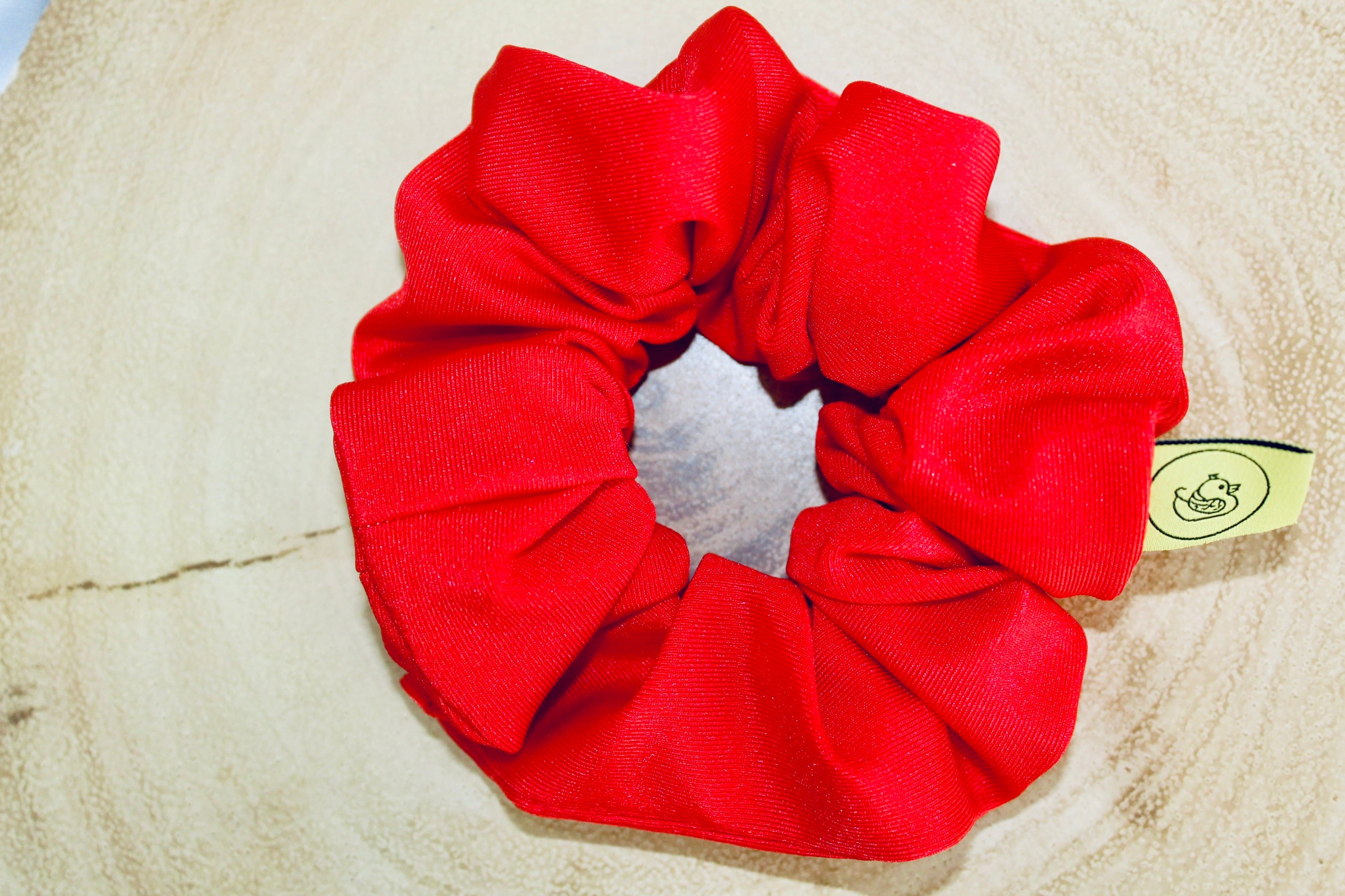 Red Large Active Scrunchie