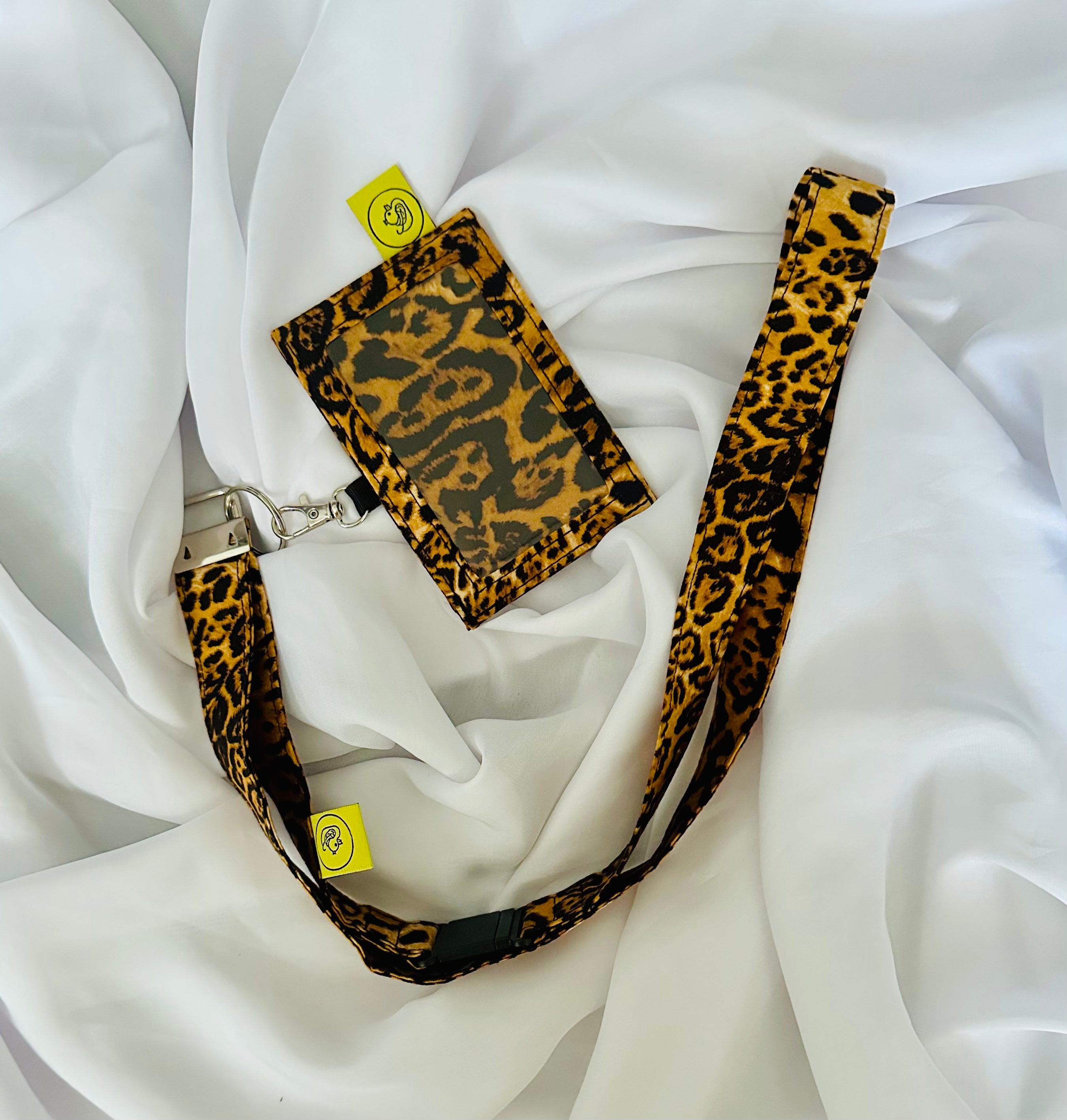 Bold Safari Cotton Landyard and ID Holder