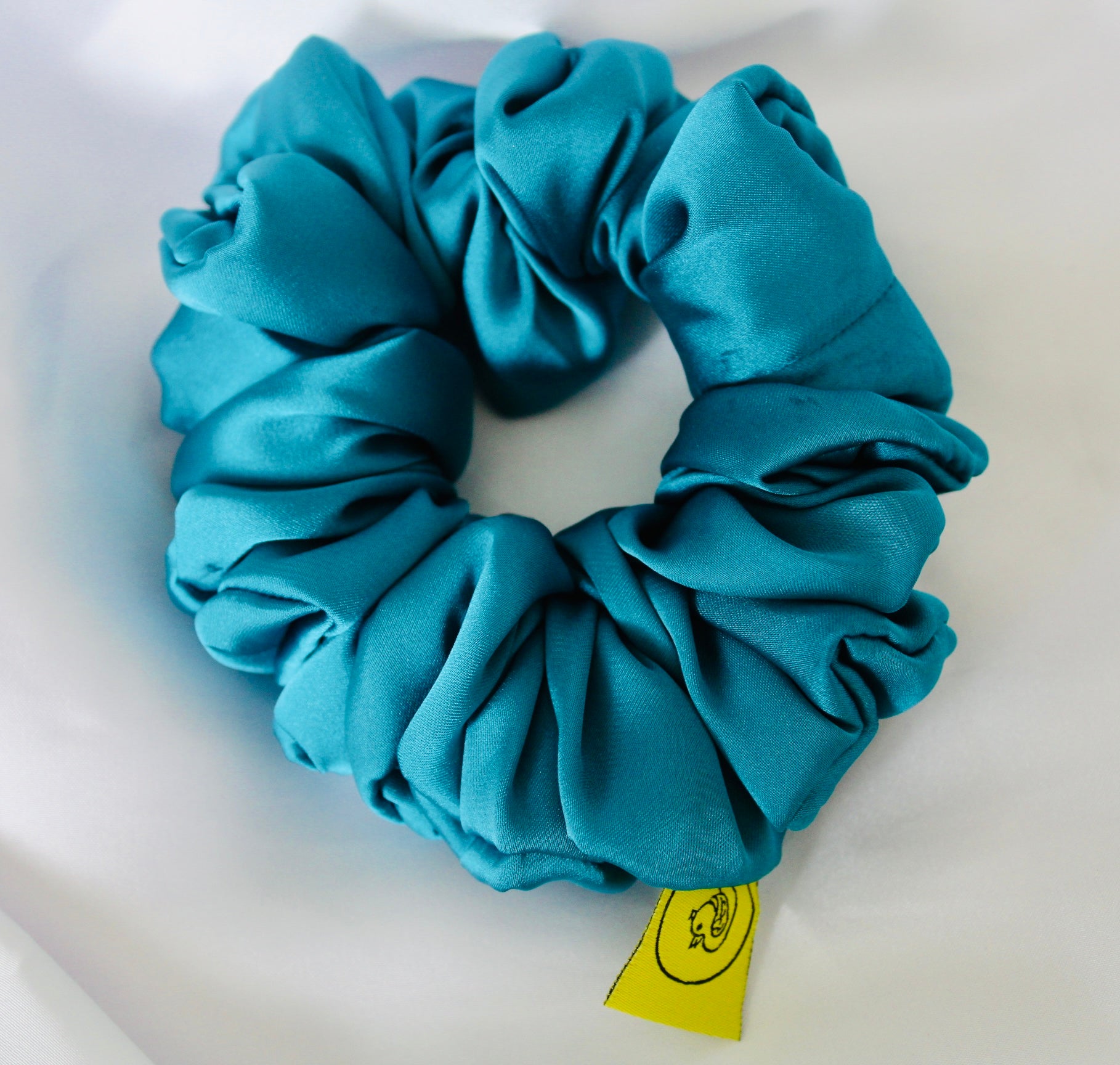 Peacock Regular Hair Scrunchie