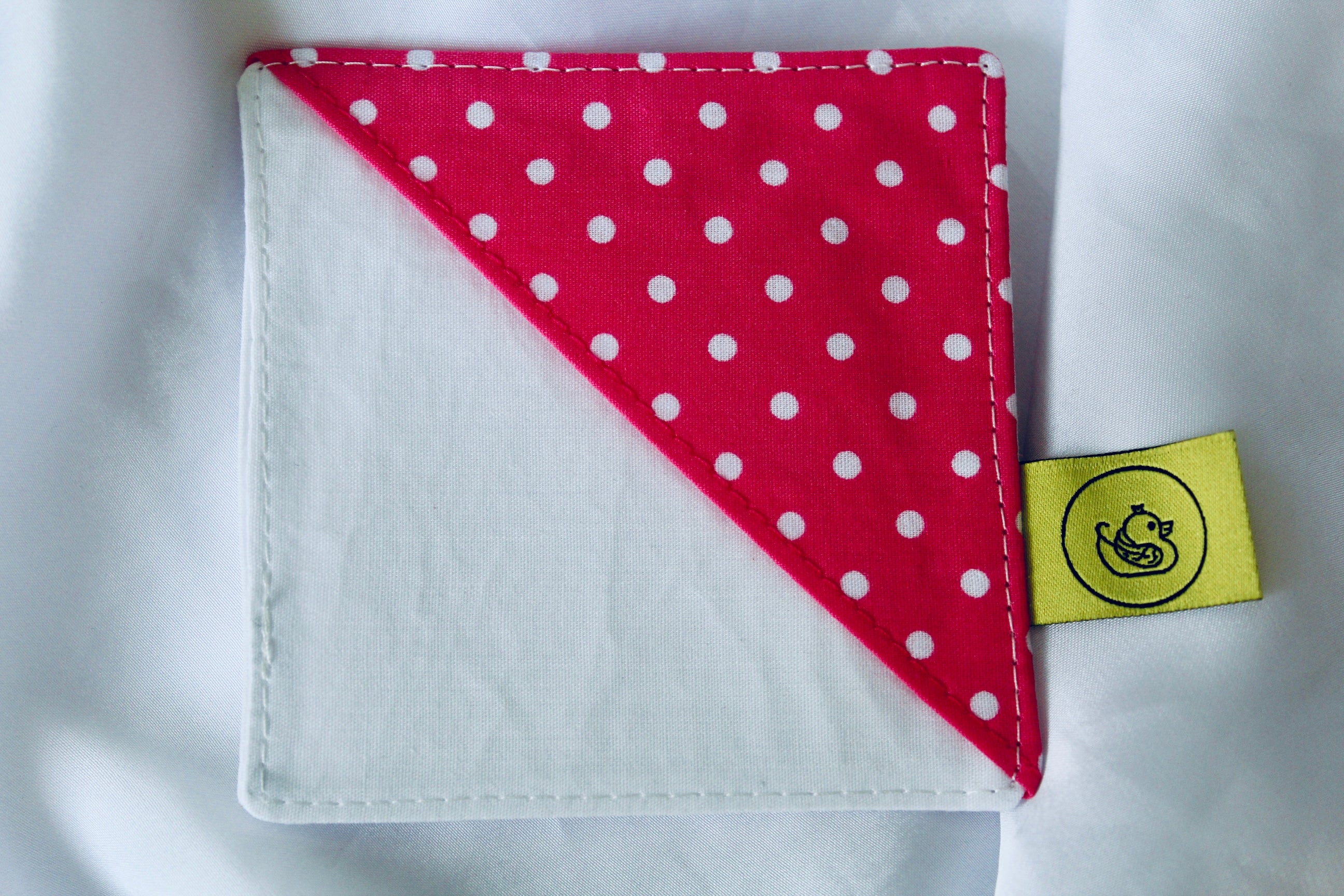 Pink and White polka dot Bookmark